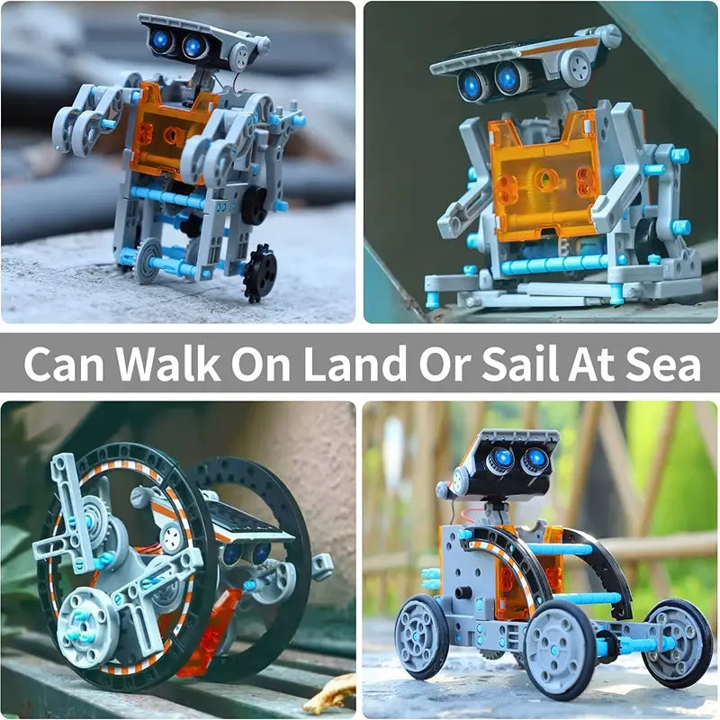12-in-1 STEM Solarroboter - Perfektes Geschenk!