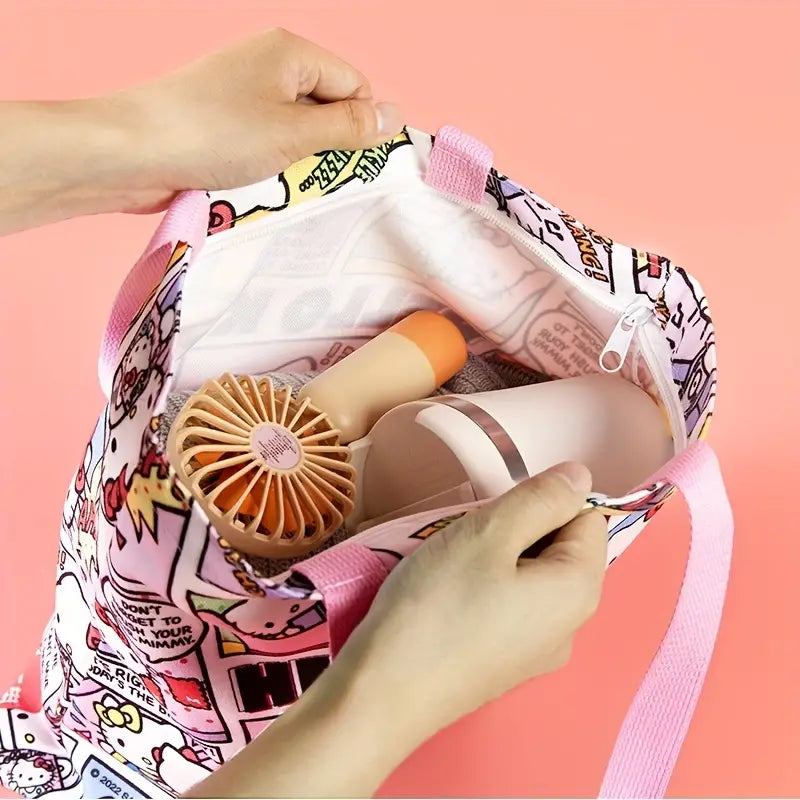 Comic-Leinwandtasche - Niedlich & Praktisch!