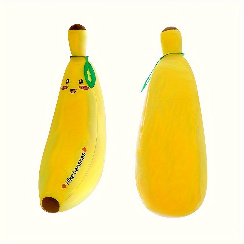 Weiches Bananenkissen Gelb