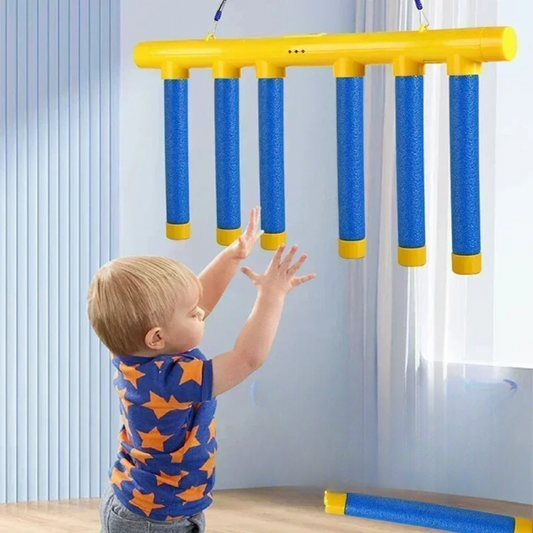 Fallende stöcke kinderreaktionsspiel