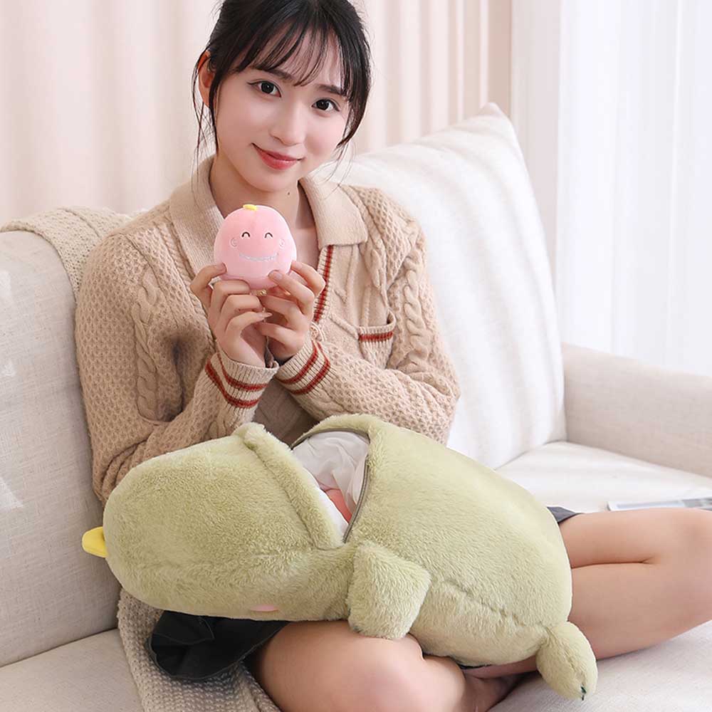 Dino - Kawaii Dinosaurier Wurfkissen Plüschtier