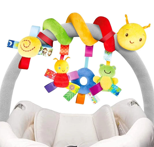 Baby mobile snake - für kinderwagen oder autositz - greifspielzeug