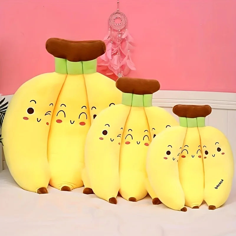 Kuschel-Bananenfreunde Kissen