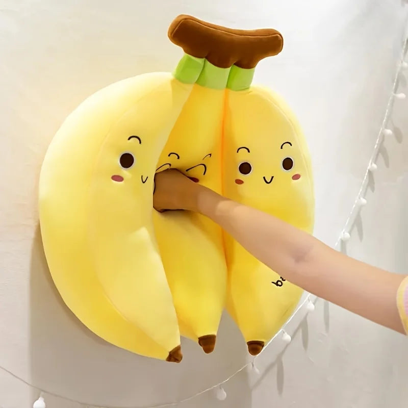 Kuschel-Bananenfreunde Kissen