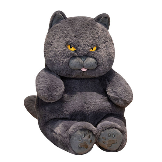 Milo - Schwarze Katzen Plüschfigur
