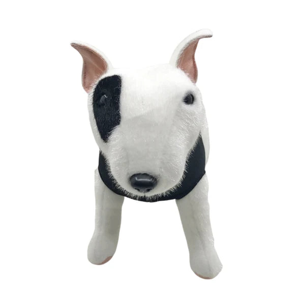 Realistisches Bull Terrier Plüschtier
