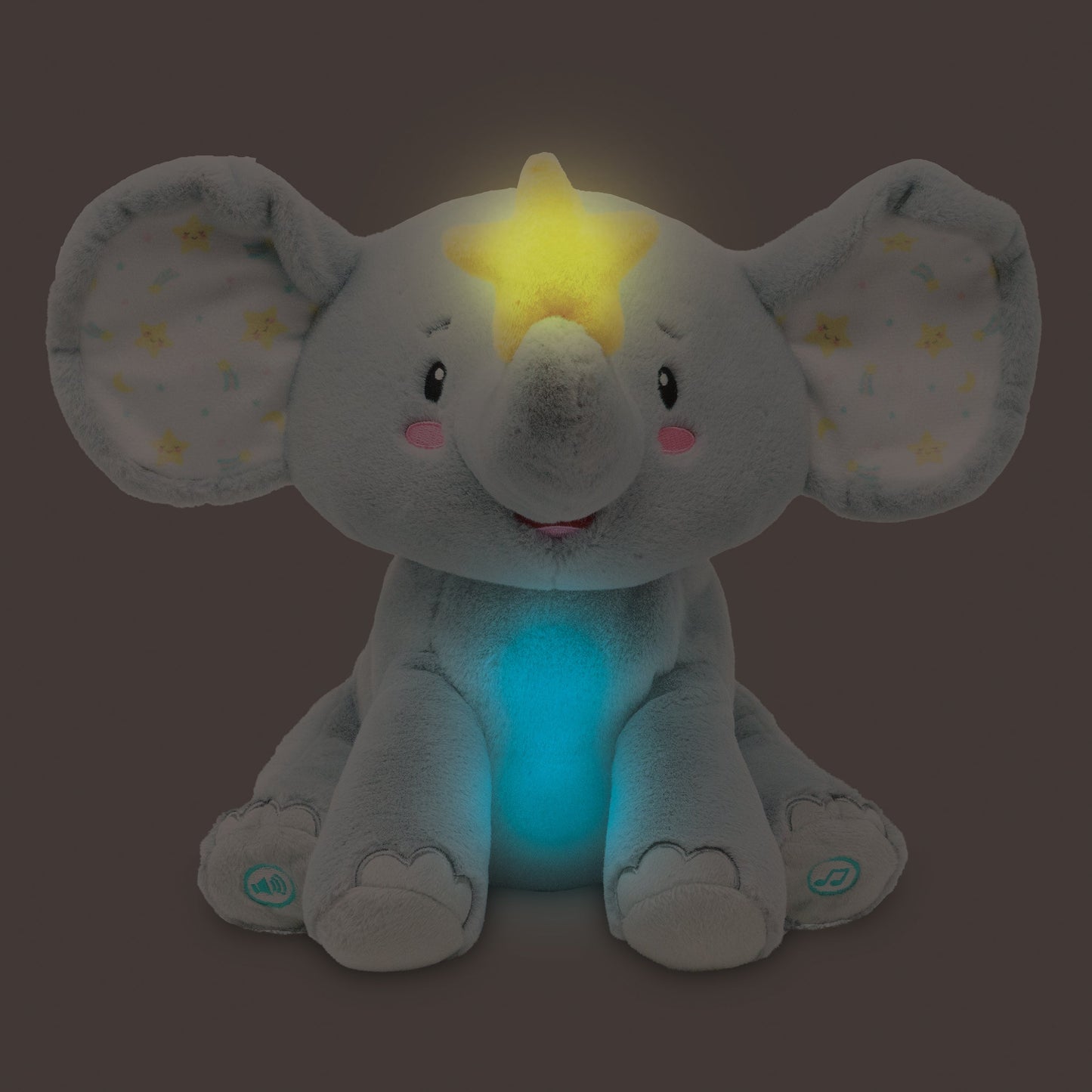 Funkelnder Sternennacht-Elefant
