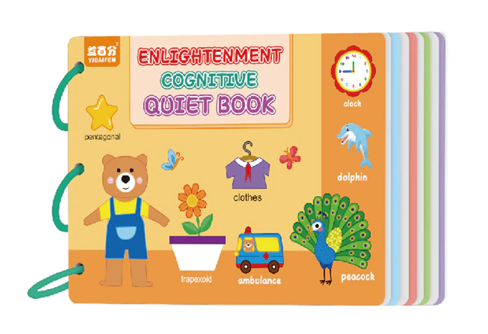 Quiet Book | entwicklung der kognitiven fähigkeiten - klettbuch