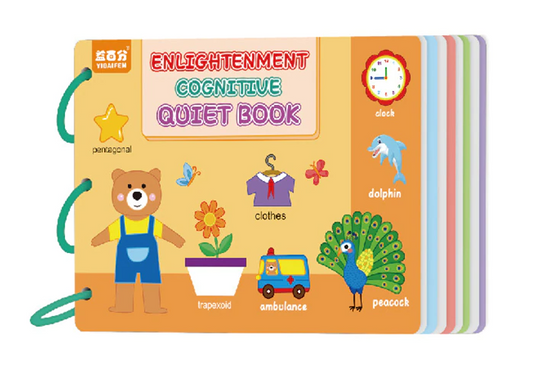 Quiet Book | entwicklung der kognitiven fähigkeiten - klettbuch