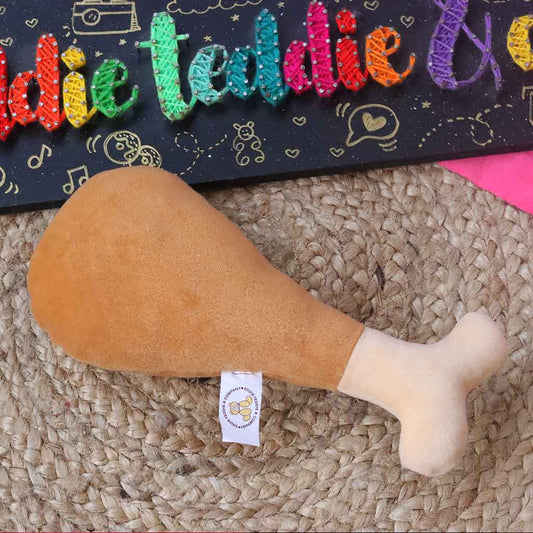 Hähnchenkeule-Plüschspielzeug