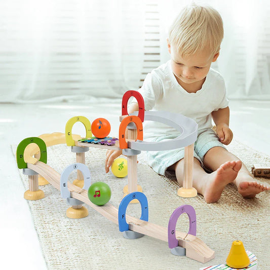 Music Marble Track - montessori-melodien - sensorisches spielzeug