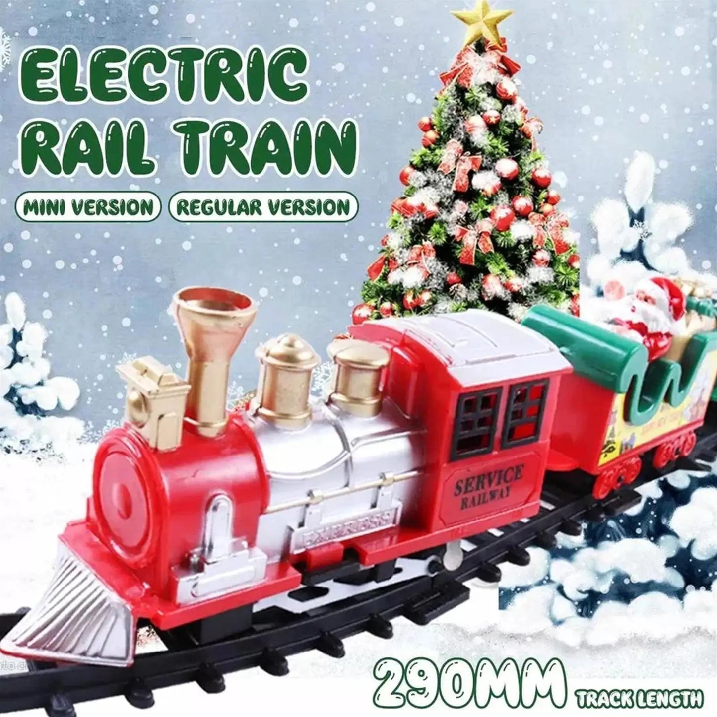 Christmas train - festlicher express - weihnachtszug