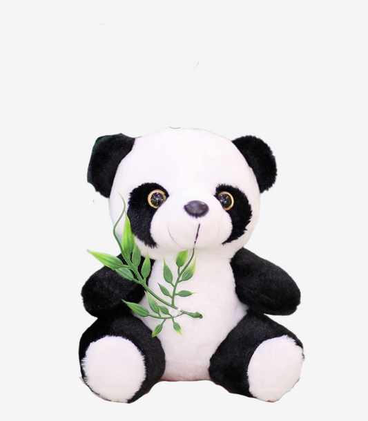 Panda Plüschtier mit Baum