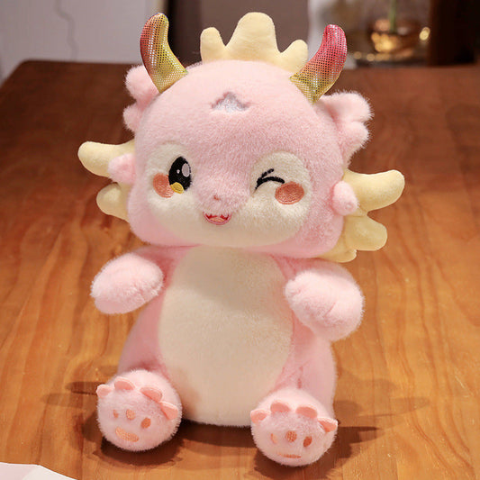 Niedlicher Pinker Baby Drache