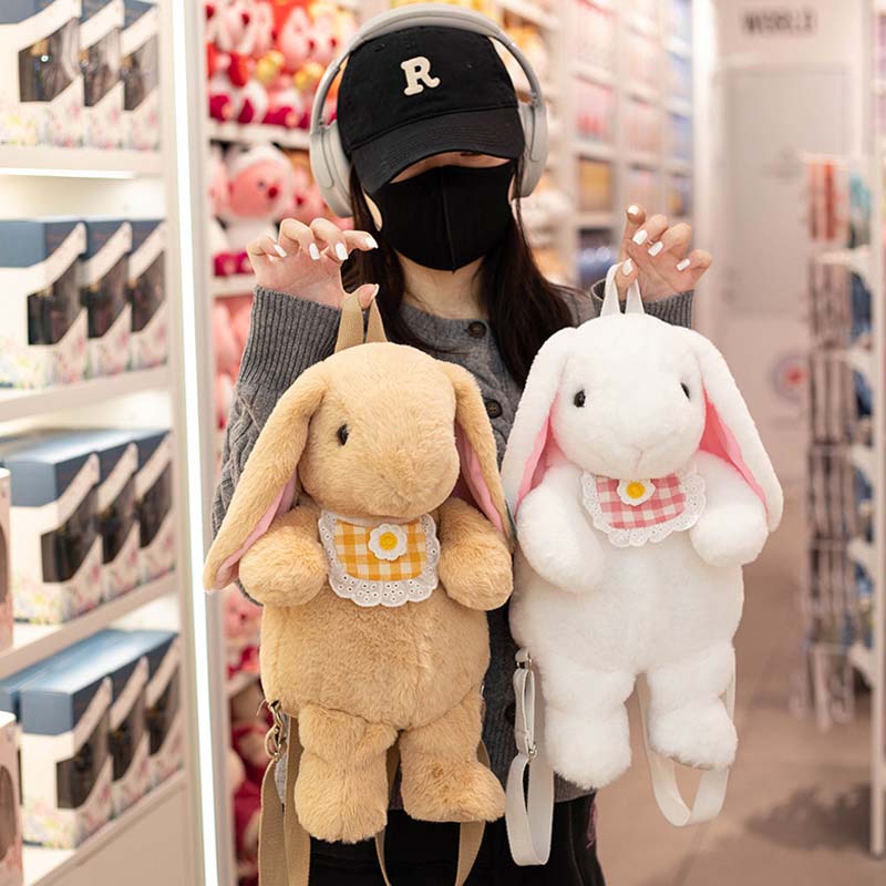 Süßer Hasenrucksack - Beige