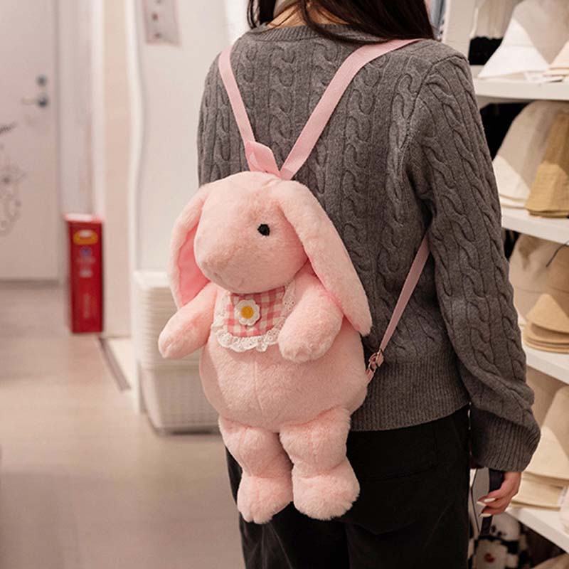 Süßer Hasenrucksack - Beige