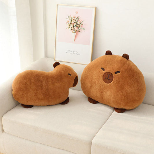 Kuscheliges Capybara-Kissen