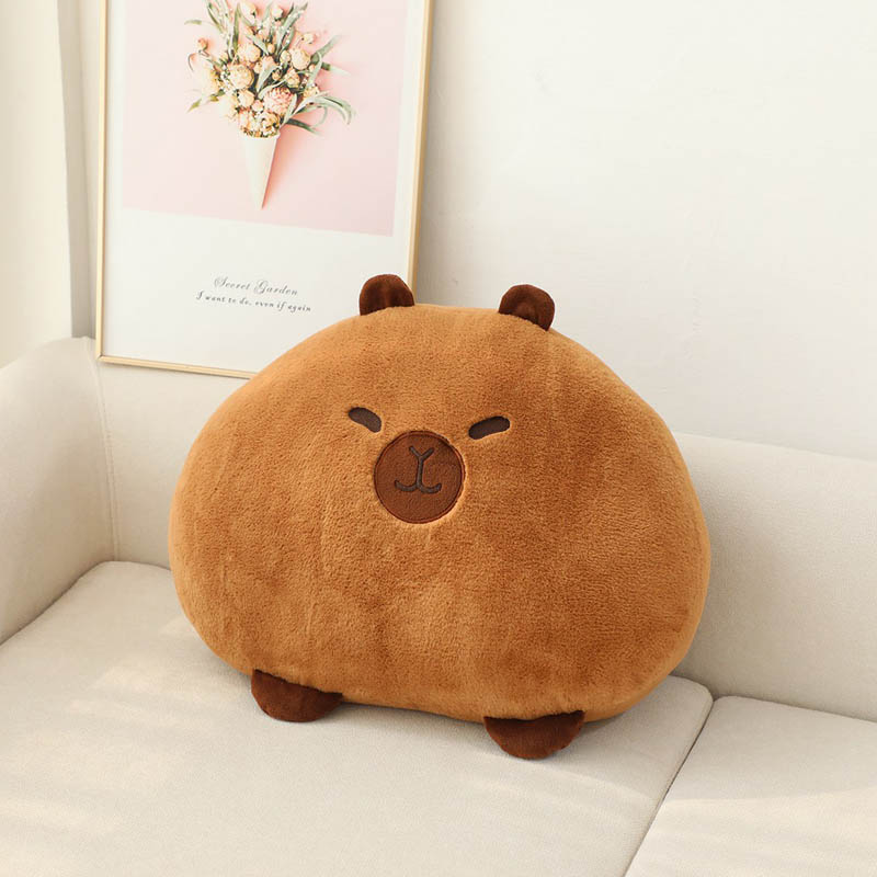 Kuscheliges Capybara-Kissen