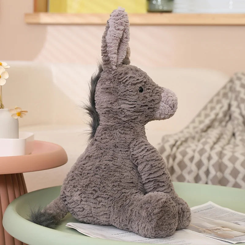 Flauschiger Esel Freund