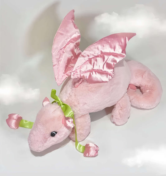Süßer Rosa Tulpendrachen Plüsch