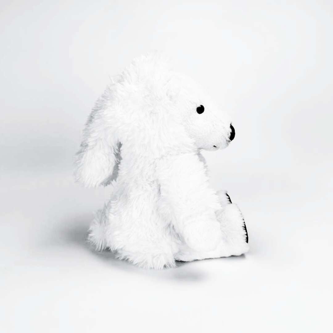 Niedlicher Plüsch-Polarbär