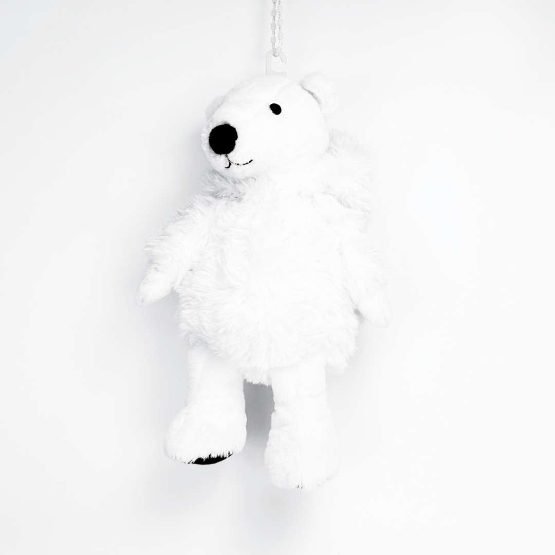 Niedlicher Plüsch-Polarbär