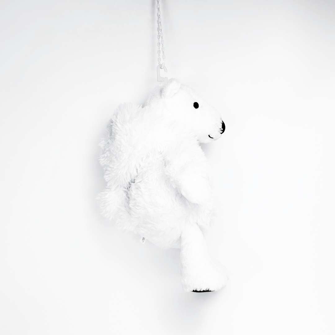 Niedlicher Plüsch-Polarbär