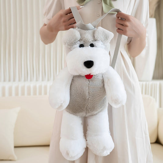 Niedlicher Schnauzer-Hunderucksack