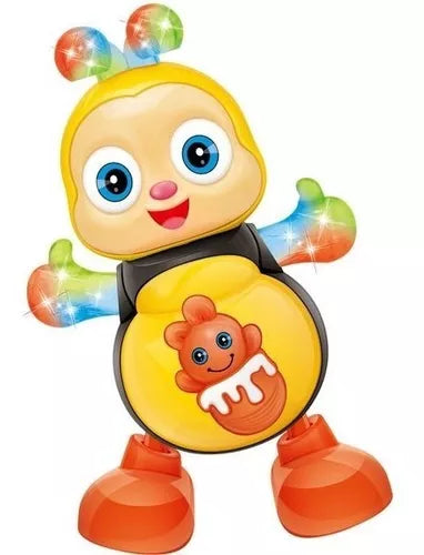 Tanzender roboter mit licht und musik