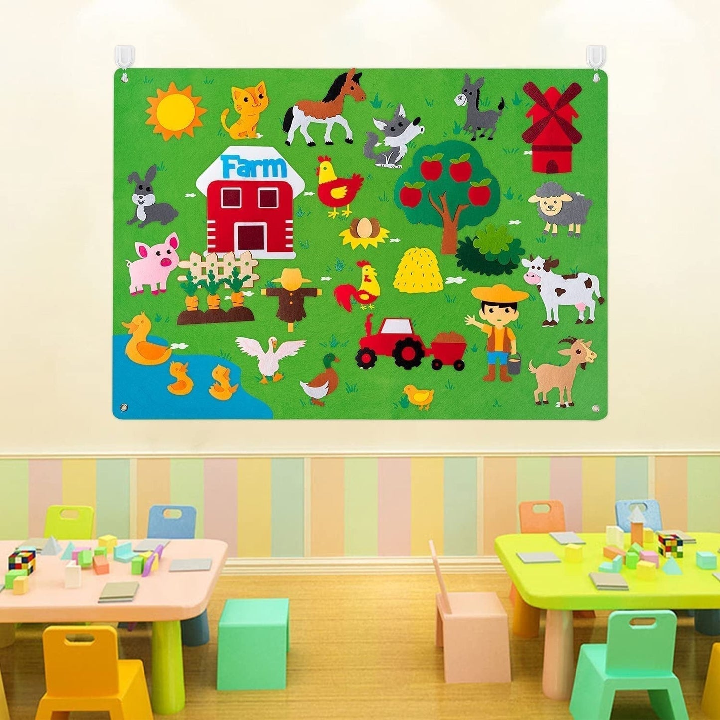 Endloses Entdecken und Spielspaß - Filztafel