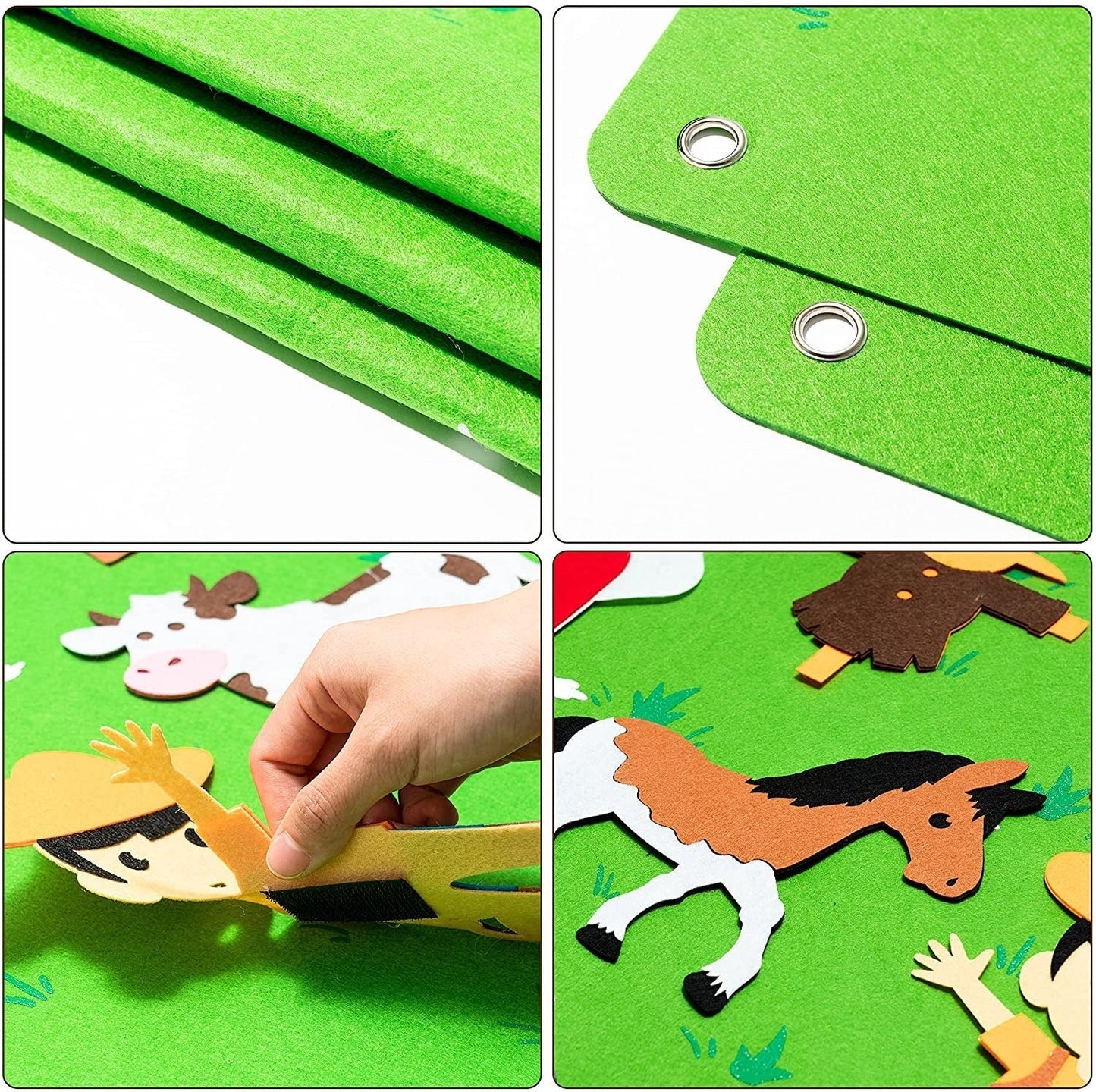 Endloses Entdecken und Spielspaß - Filztafel