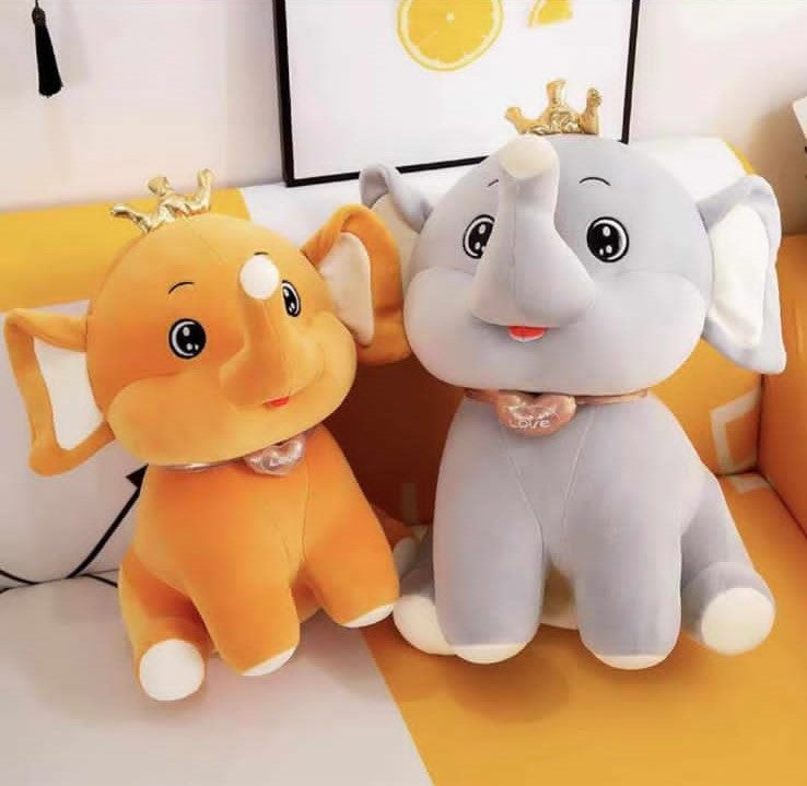 Krone Elefant Plüschspielzeug