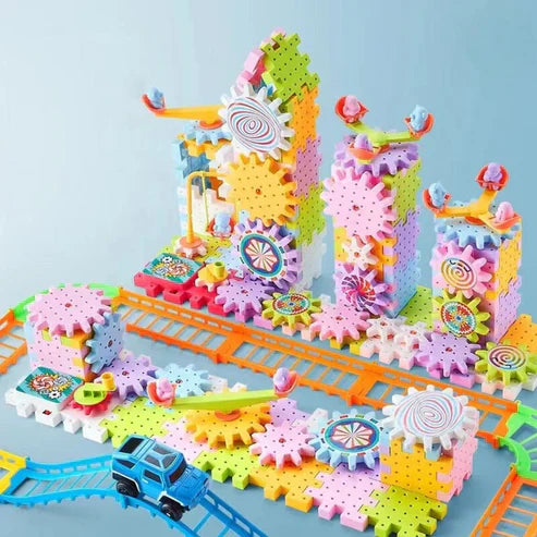 Spinblocks – rotierendes montessori-bausteinspielzeug