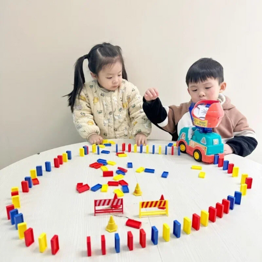 Montessori domino truck