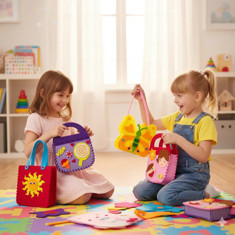 Sicheres filz taschen set zum selber nähen