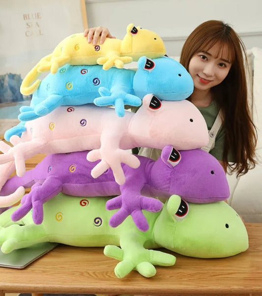 Kawaii-gecko plüsch: herzliche charme & perfekte weichheit