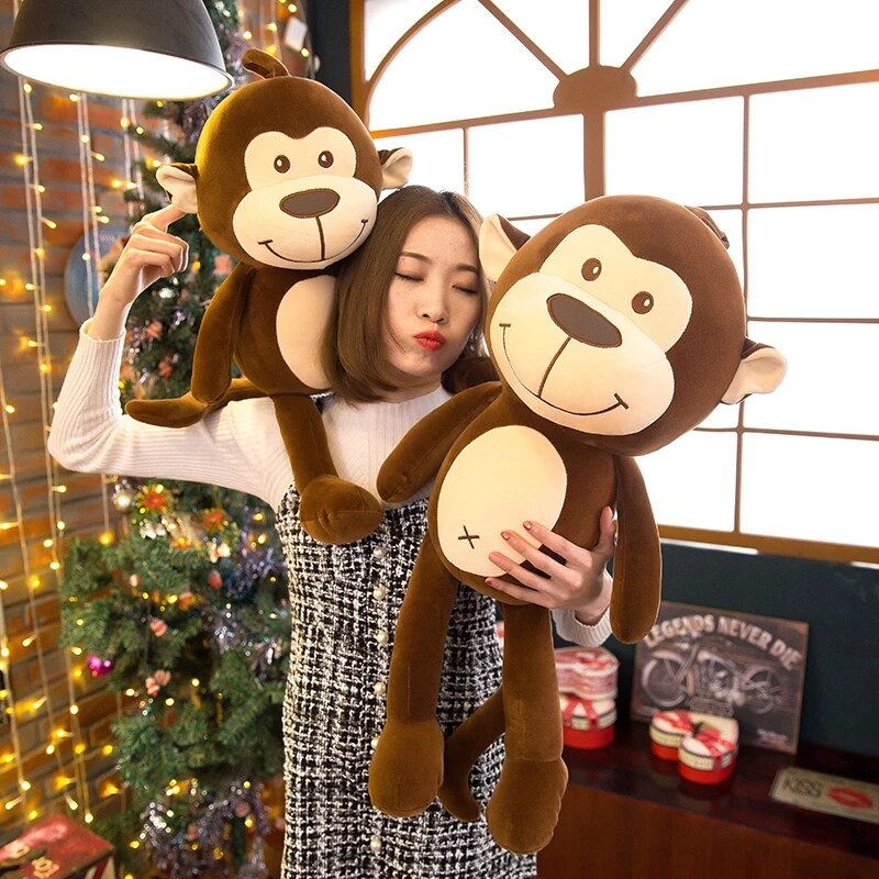 Jetzt Affen Kuscheltier, Äffchen in 50 cm, 60 cm und 75 cm bei Kuscheltiere.store kaufen