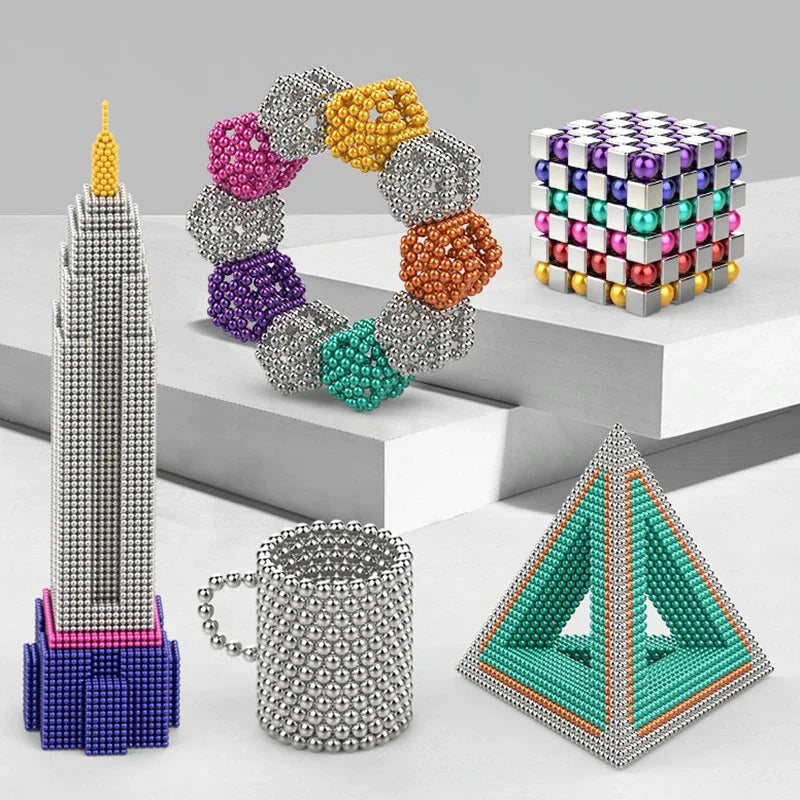 Magnasphere - kreativität und spaß entfalten - magnetisches bauset