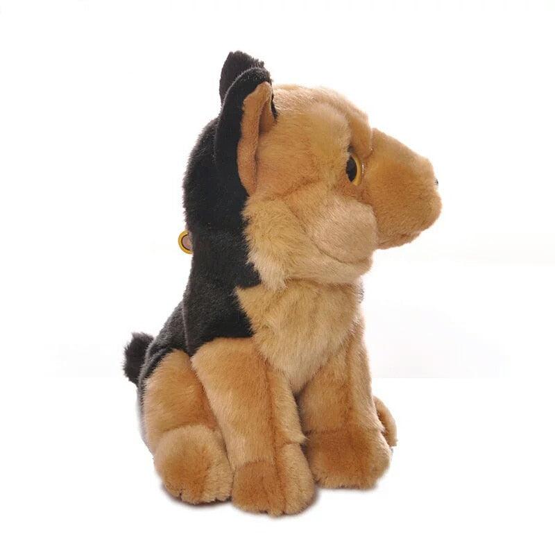 Liebenswertes Kawaii Deutscher Schäferhund Plüschtier