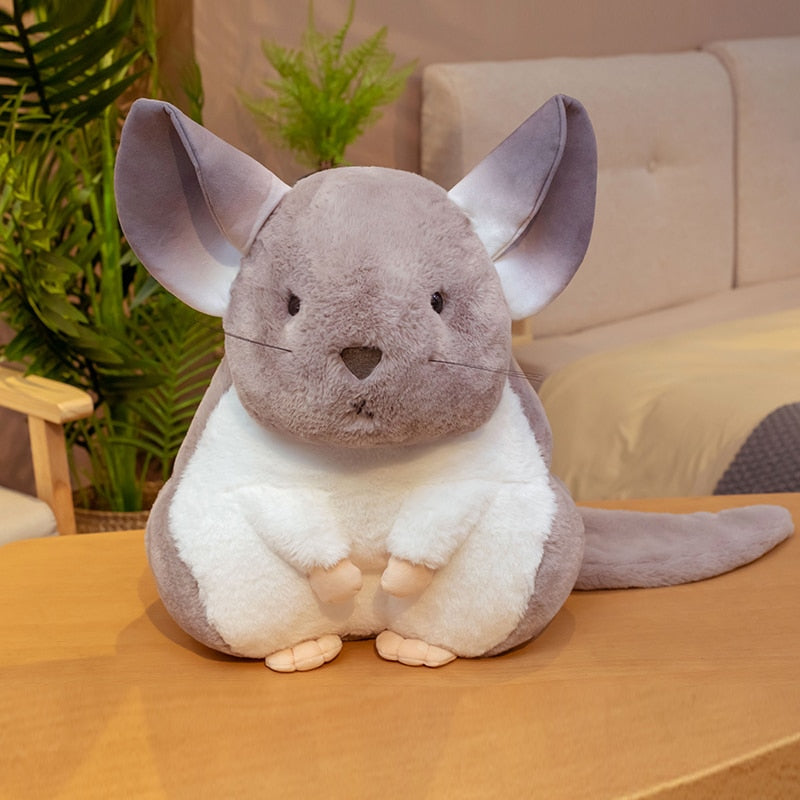 Mouse - Weicher weißer Plüsch