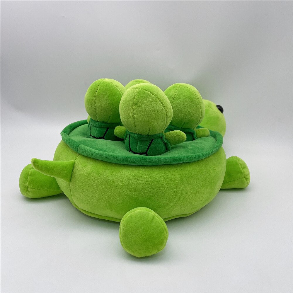 Turtle Family - Grünes Schildkröten Plüschset