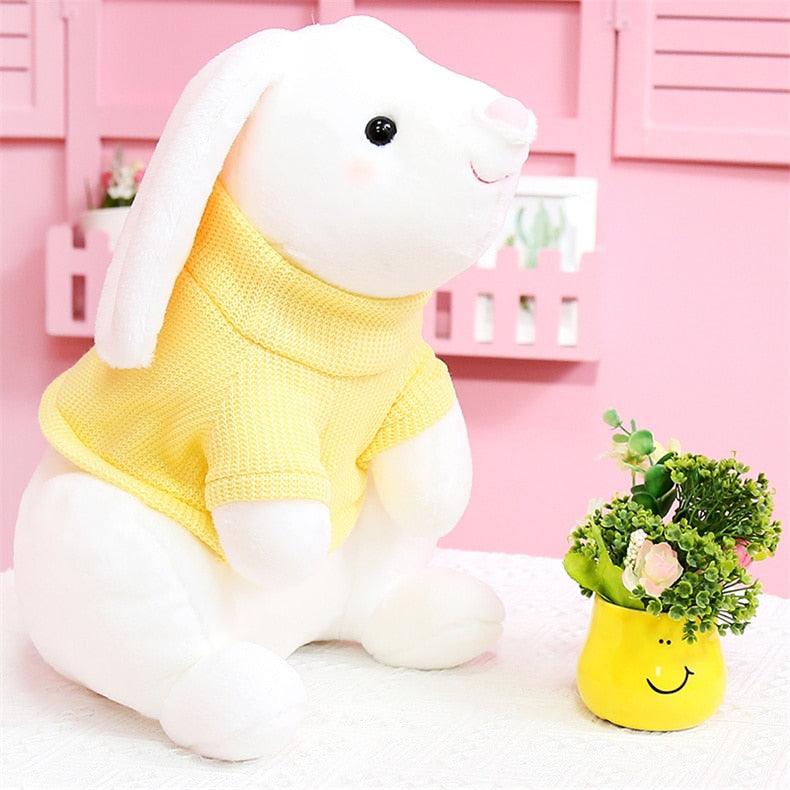 Kawaii Bunny Kaninchen mit Pullover Plüschtiere