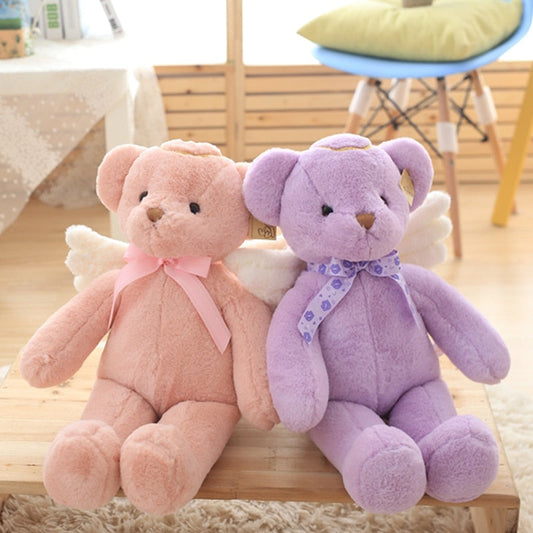 Himmlischer Teddybär mit Flügeln