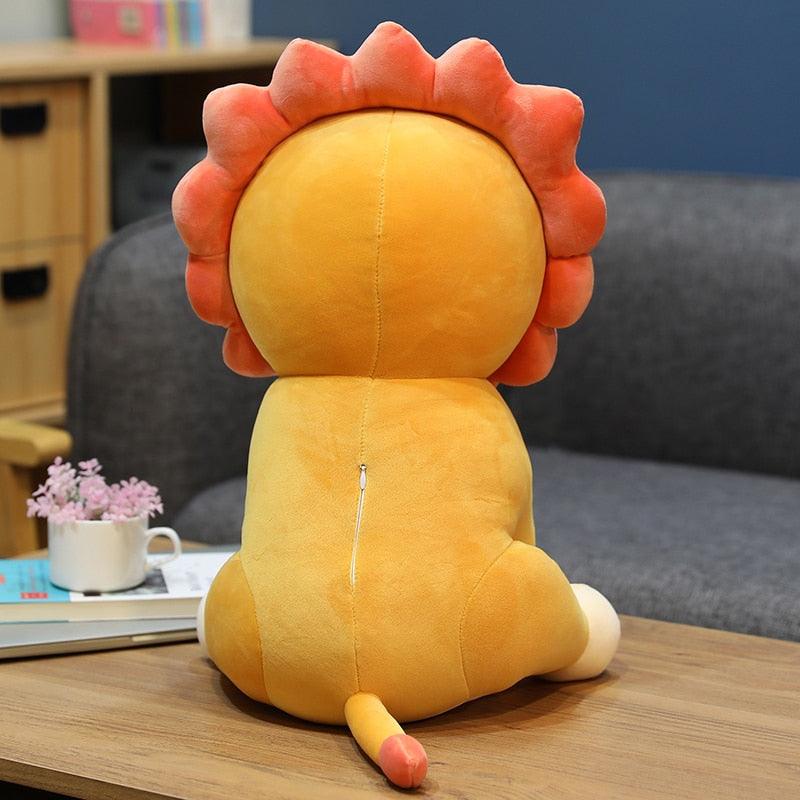 Strahlender Löwe Sonnenblumen Plüsch