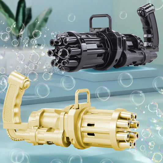 Bubble gun - hunderte von seifenblasen pusten - seifenblasenpistole