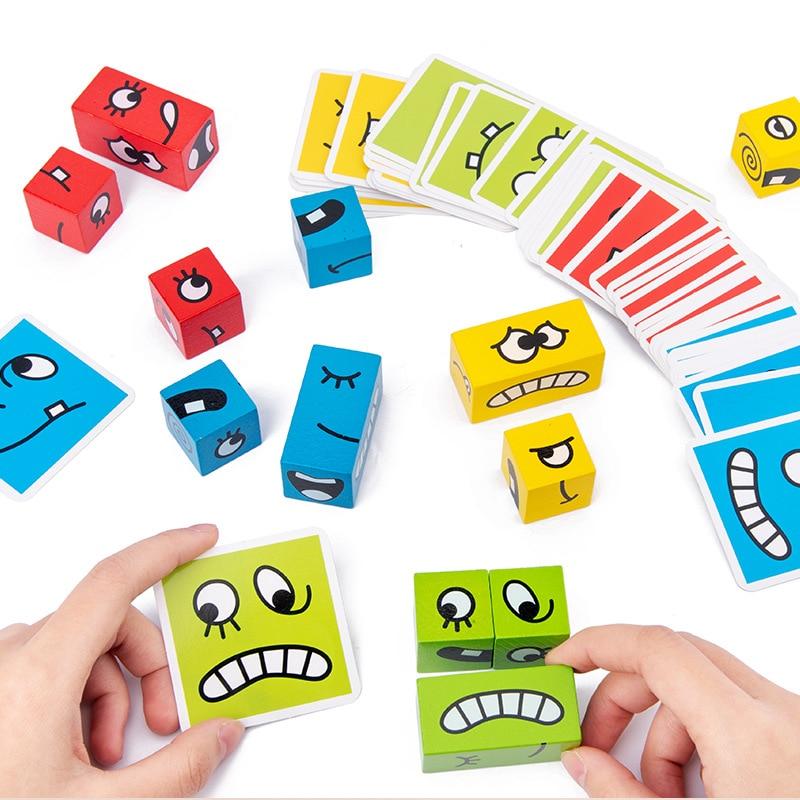Woods | Denkübungen für kinder - ausdrucksblock-puzzle