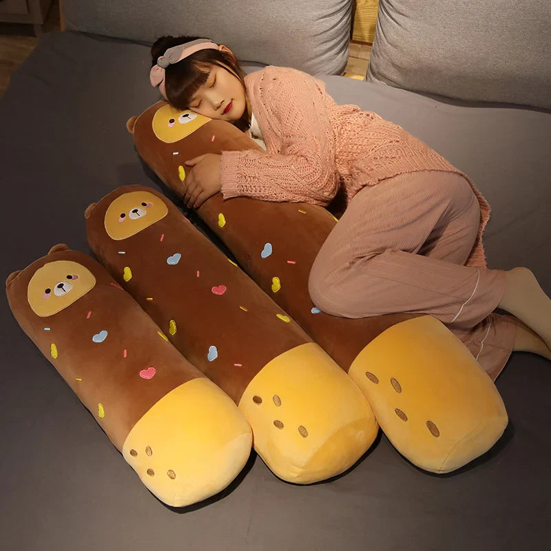 Kawaii Cuddle - Weiches rosa Tier-Kissen