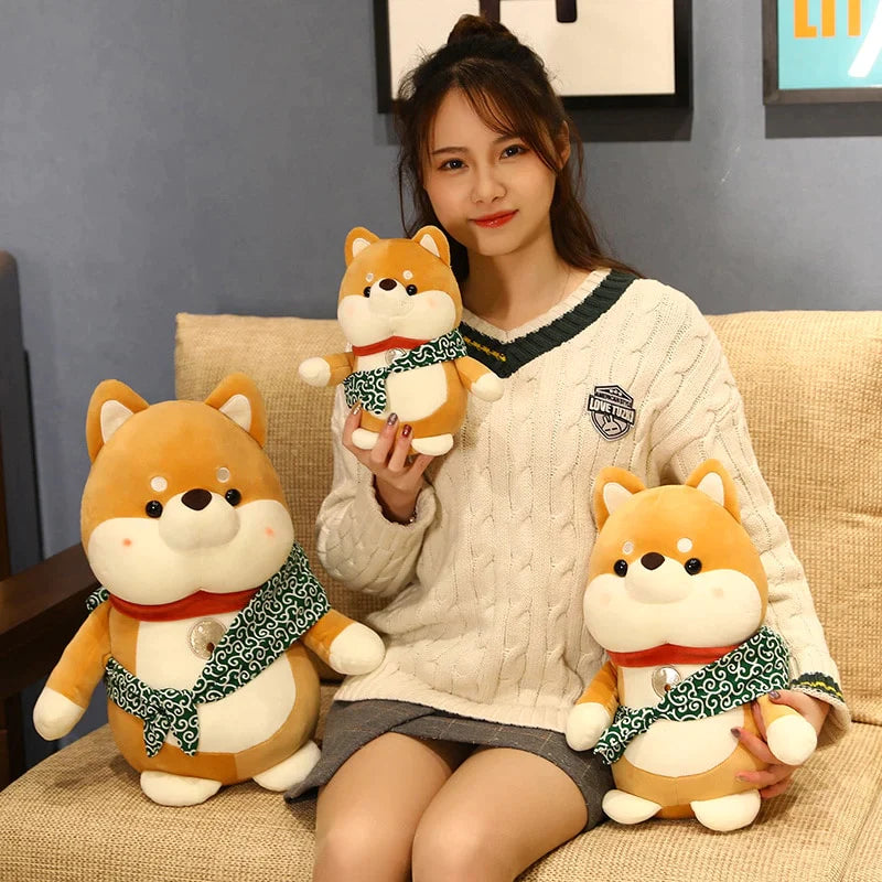 Abenteuerliche Shiba Raiders Kawaii Plüschies