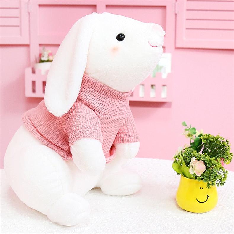 Kawaii Bunny Kaninchen mit Pullover Plüschtiere