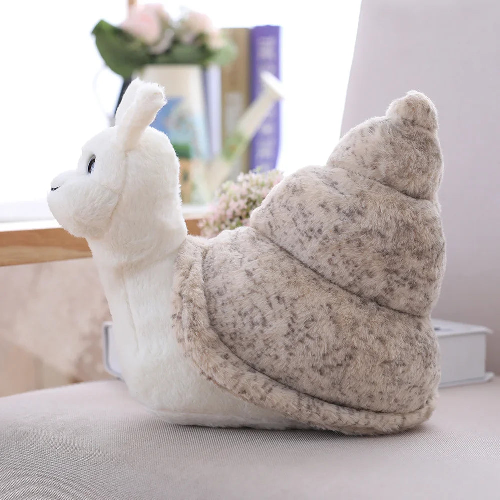 Lachende schnecke kuscheltier